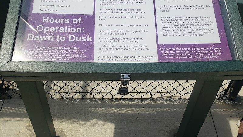 Ada Dog park - Ada, OH