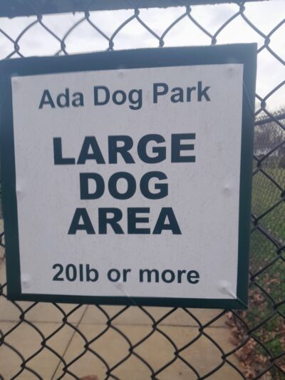 Ada Dog park - Ada, OH