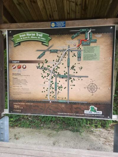 Iron Horse Trailhead - Alliance, OH