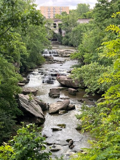 Berea Falls Scenic Overlook- Barret Overlook - Berea, OH