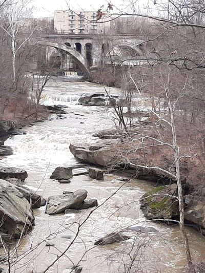 Berea Falls Scenic Overlook- Barret Overlook - Berea, OH