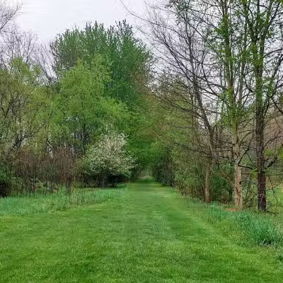Chippewa Rail Trail parking lot - Chippewa Lake, OH