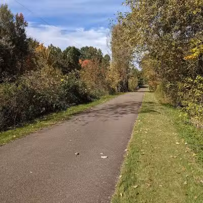 Chippewa Rail Trail parking lot - Chippewa Lake, OH