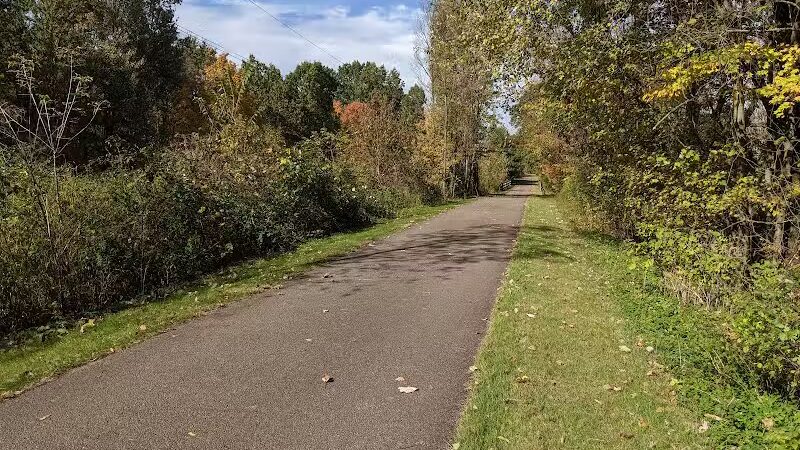 Chippewa Rail Trail parking lot - Chippewa Lake, OH