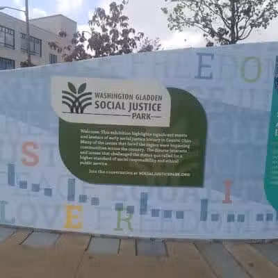 Washington Gladden Social Justice Park - Columbus, OH