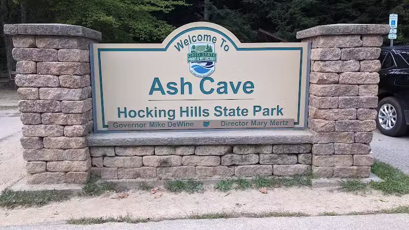 Ash Cave Main Parking Area - Creola, OH