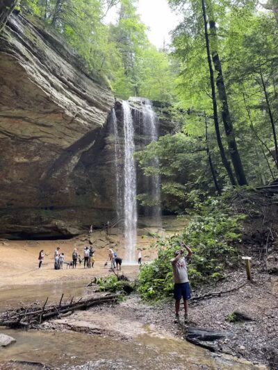 Ash Cave Main Parking Area - Creola, OH