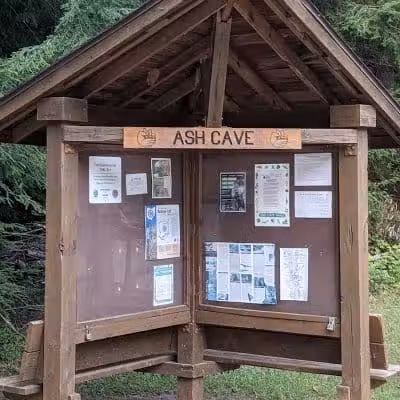 Ash Cave Main Parking Area - Creola, OH