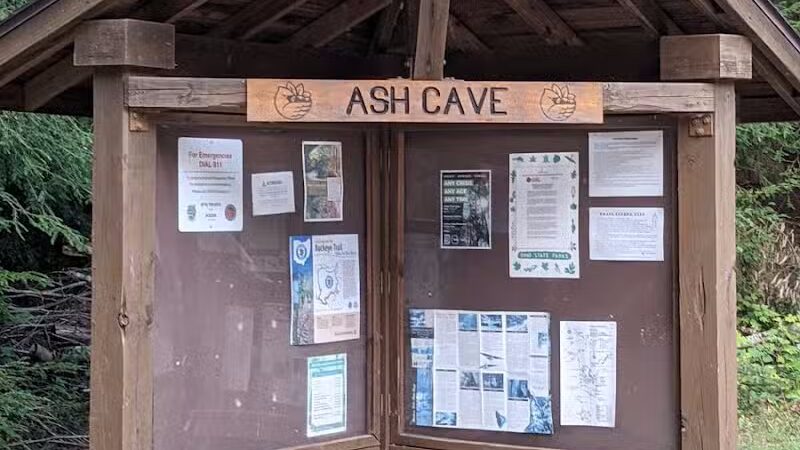 Ash Cave Main Parking Area - Creola, OH