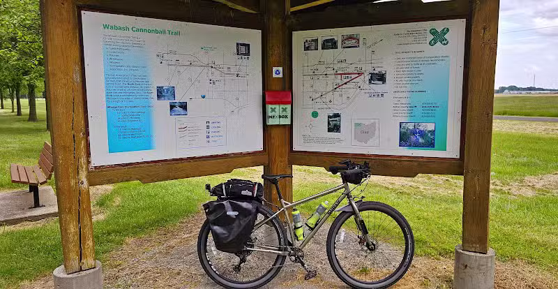 Wabash Cannonball Trailhead @ 109, South of Delta - Delta, OH