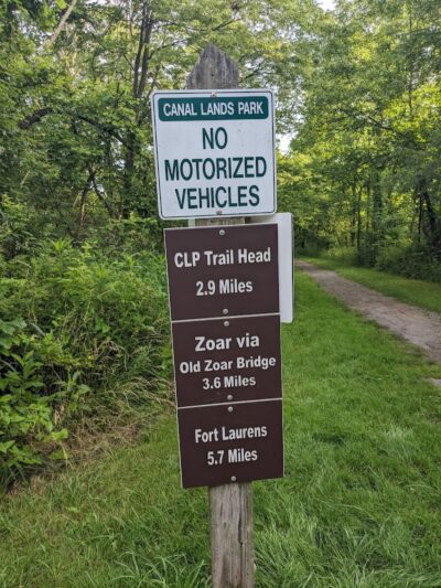 Towpath Trailhead SR800 - Dover, OH