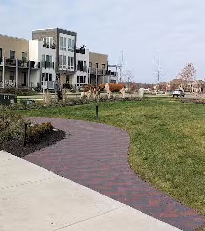 Dog Statues park - Dublin, OH