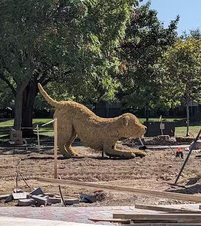 Dog Statues park - Dublin, OH