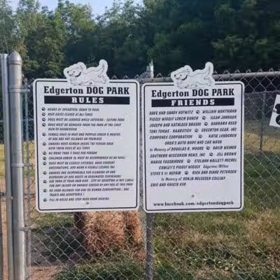 Edgerton Dog Park - Edgerton, WI