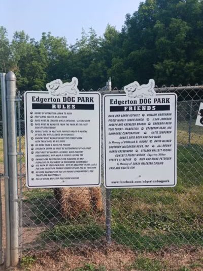 Edgerton Dog Park - Edgerton, WI