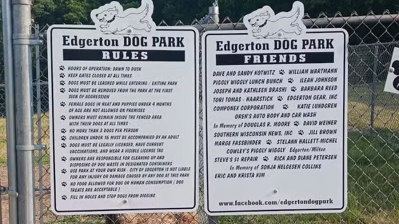 Edgerton Dog Park - Edgerton, WI