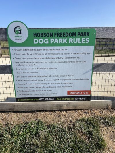 Hobson Freedom Park Dog Park - Fairborn, OH
