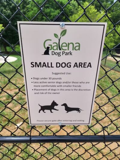 Galena Dog Park - Galena, IL