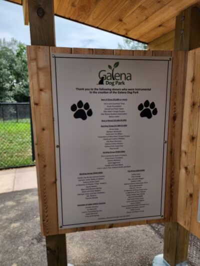 Galena Dog Park - Galena, IL