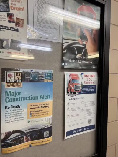 Galena Rest Area Southbound - Galena, OH