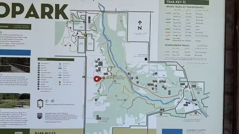 Germantown MetroPark Trailhead & Sledding Hill - Germantown, OH