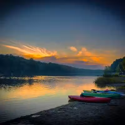 Burr Oak State Park Beach - Glouster, OH