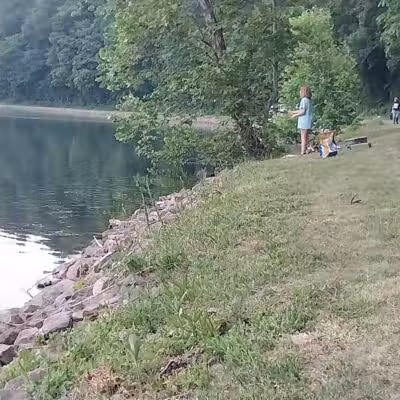 Burr Oak State Park Beach - Glouster, OH