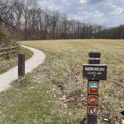 Boston Run Trailhead - Hudson, OH