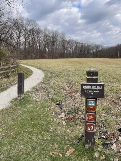 Boston Run Trailhead - Hudson, OH