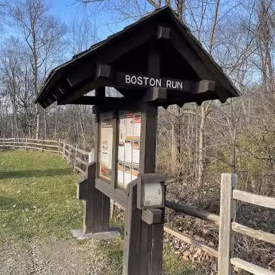Boston Run Trailhead - Hudson, OH