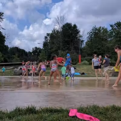 Veterans Way Park Playground - Hudson, OH