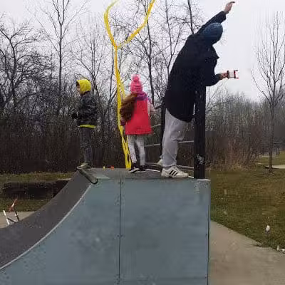 Veterans Way Park Playground - Hudson, OH