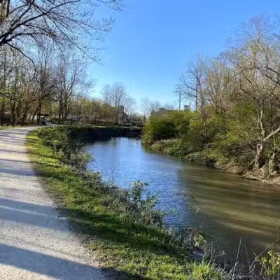Ohio to Erie Trail, Lock 39 Trailhead - Independence, OH