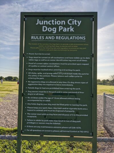 Dog park - Junction City, KS