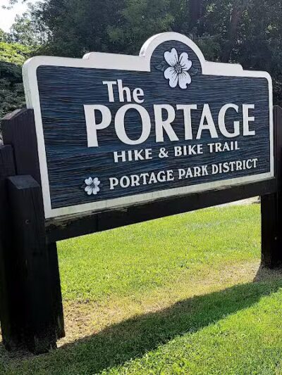 The Portage Hike & Bike Trail - Lake Rockwell Trailhead - Kent, OH