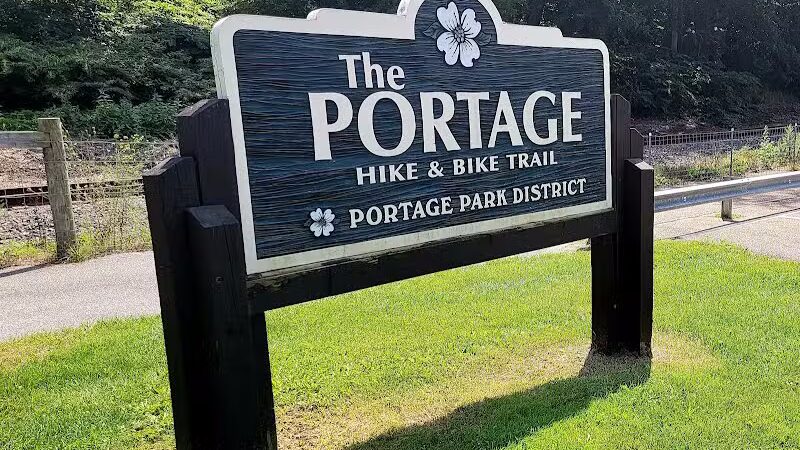 The Portage Hike & Bike Trail - Lake Rockwell Trailhead - Kent, OH