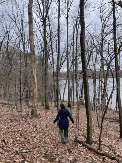 The Portage Hike & Bike Trail - Lake Rockwell Trailhead - Kent, OH