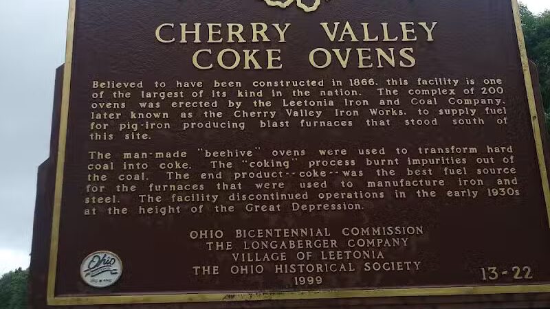 Leetonia Beehive Coke Ovens Park - Leetonia, OH