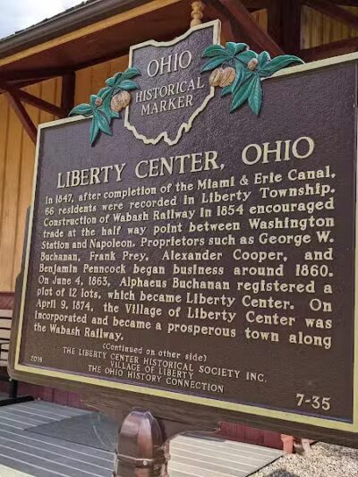 Wabash Cannonball Trailhead @ Liberty Center Train Station - Liberty Center, OH