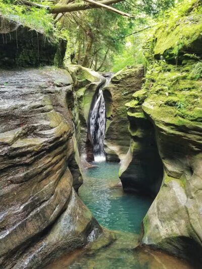 Boch Hollow State Nature Preserve, North Trailhead - Logan, OH