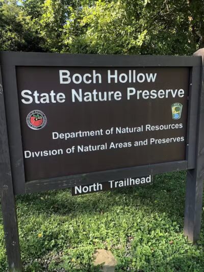Boch Hollow State Nature Preserve, North Trailhead - Logan, OH