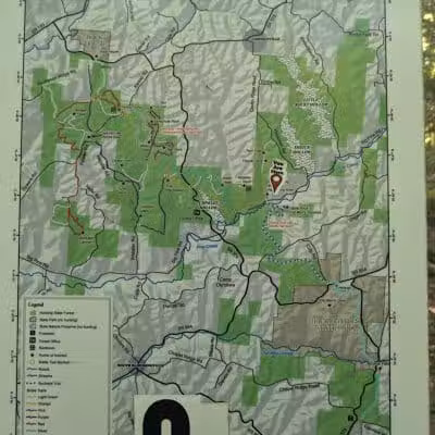 Chapel Cave Trail Head and Rappelling Area Parking - Logan, OH