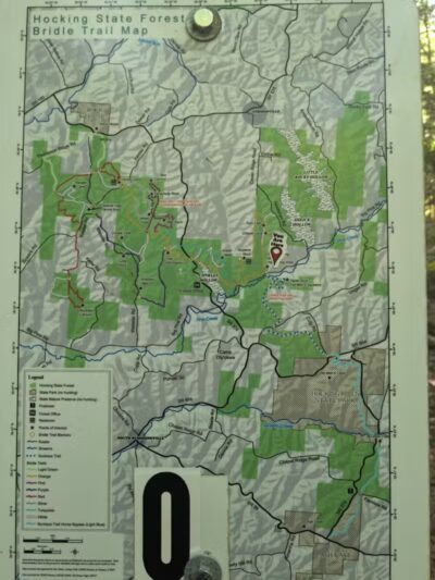 Chapel Cave Trail Head and Rappelling Area Parking - Logan, OH