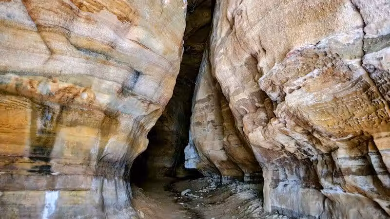 Chapel Cave Trail Head and Rappelling Area Parking - Logan, OH
