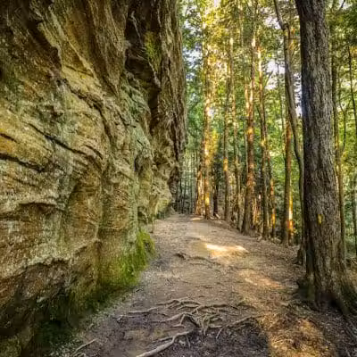 Hemlock Bridge Trail- Hocking Hills State Park - Logan, OH