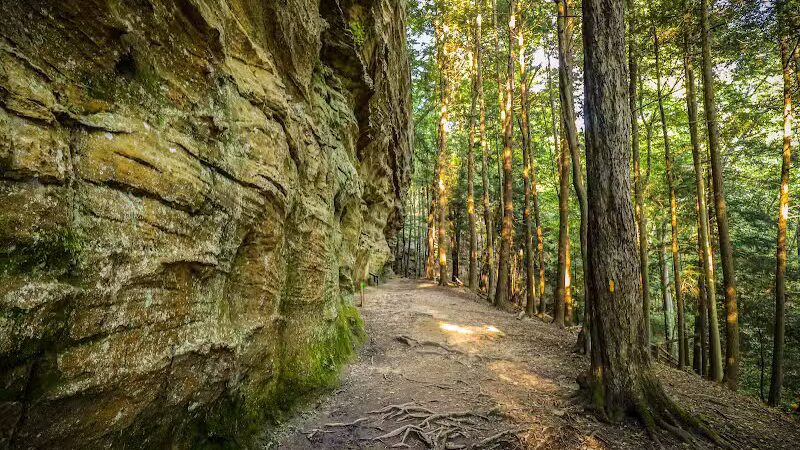 Hemlock Bridge Trail- Hocking Hills State Park - Logan, OH
