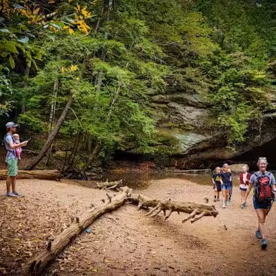 Whispering Cave Trail Head - Logan, OH
