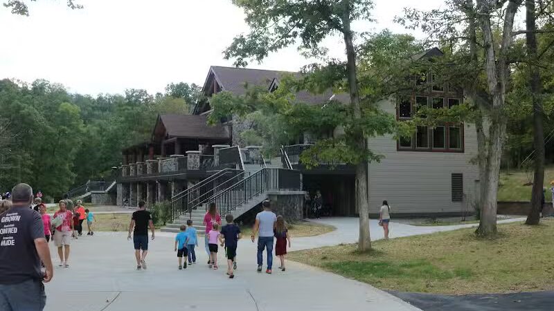 Whispering Cave Trail Head -2 Visitor Center Start - Logan, OH