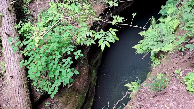 Whispering Cave Trail Head -2 Visitor Center Start - Logan, OH
