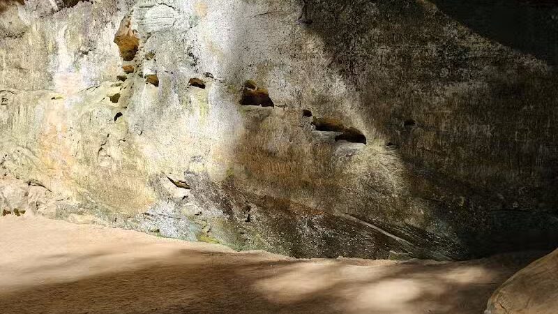 Whispering Cave Trail Head -2 Visitor Center Start - Logan, OH